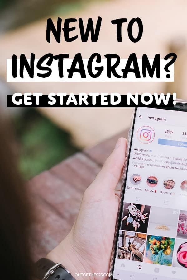 new to instagram - get started now