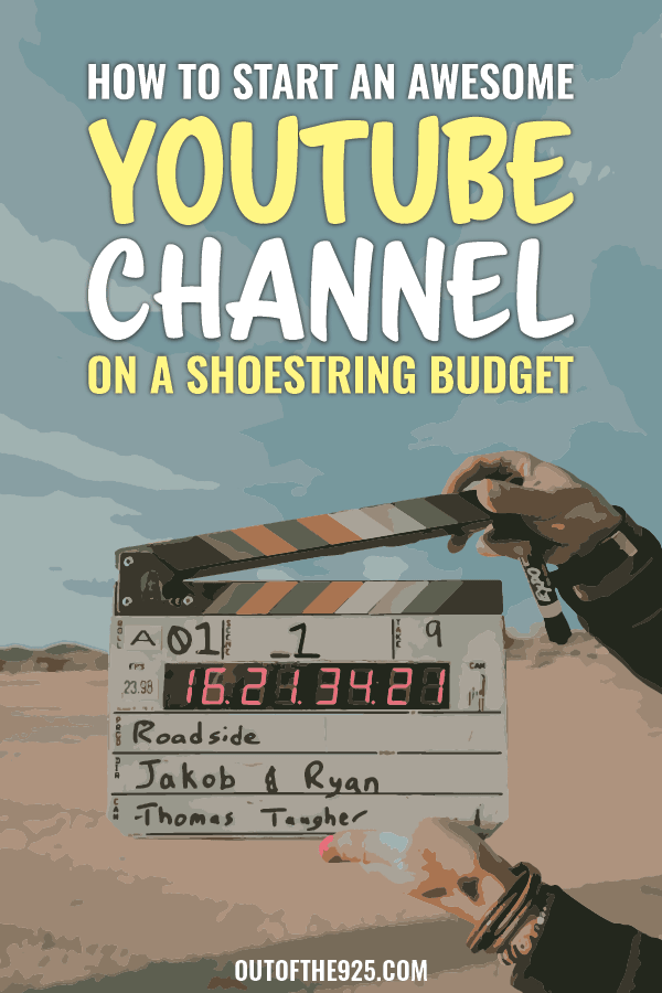 How to start a YouTube Channel on a budget