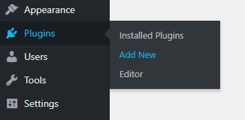 WordPress Add Plugin Dashboard