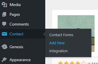 Add New Contact Form 7