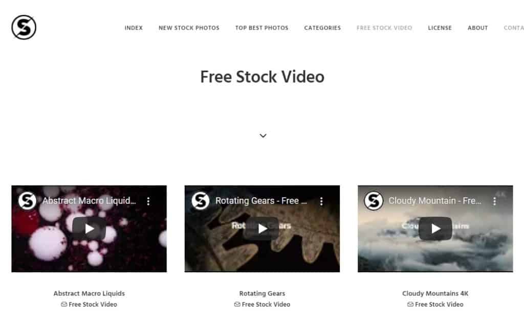 Splitshire royalty free stock videos